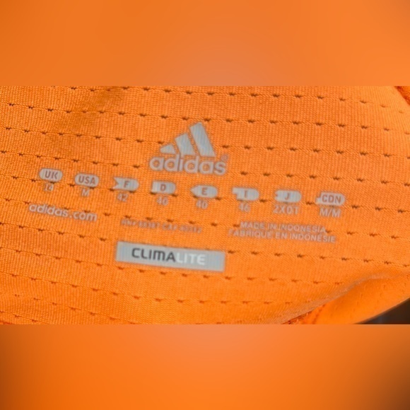 Adidas Black/Orange Athletic Climalite Skort Size Medium Women's - Picture 8 of 10